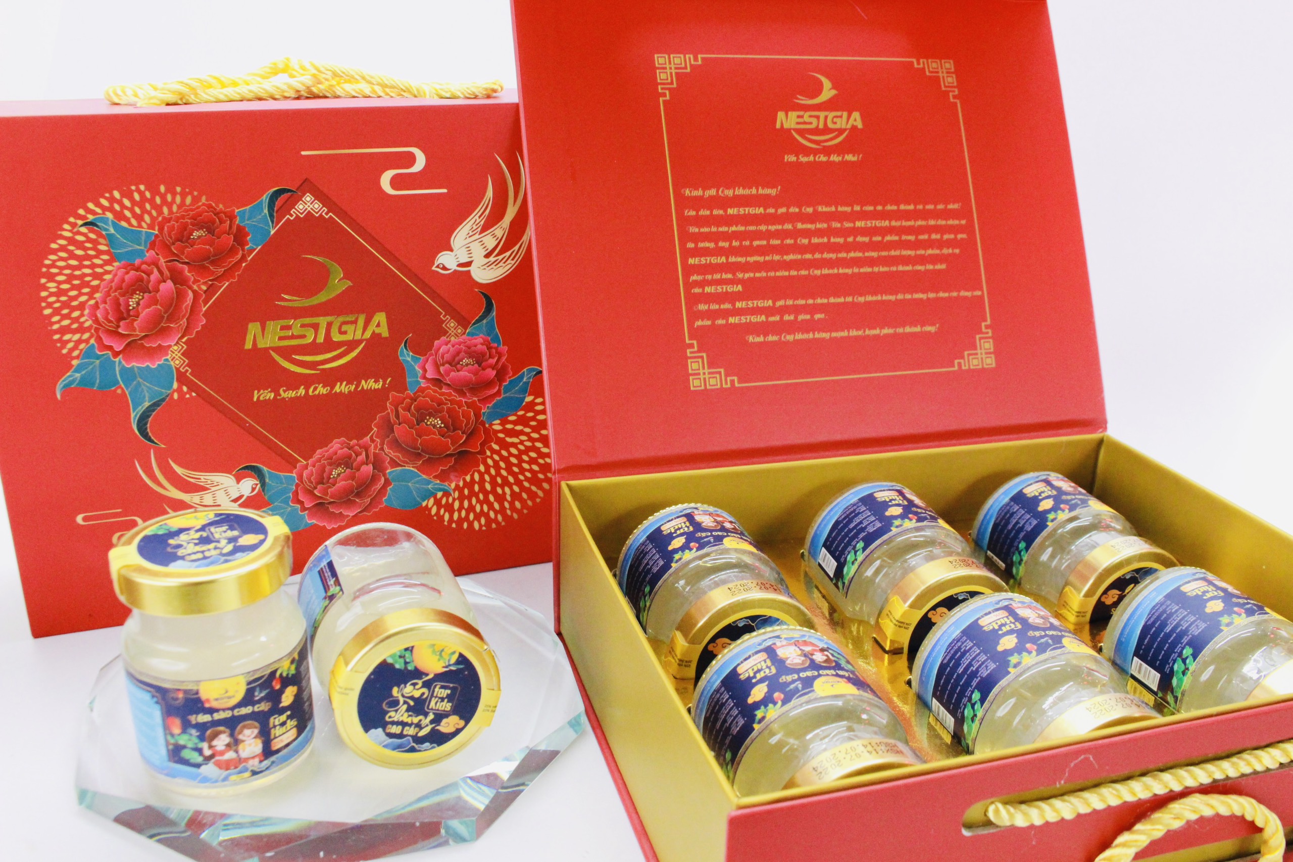 Yến chưng cao cấp NestGia Kids vị vanila3